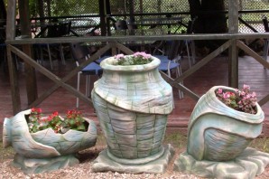 Вазоны из цемента своими руками