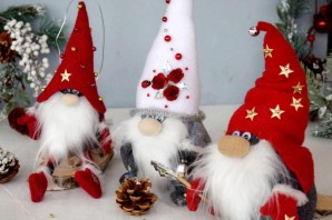 Рождественский гном своими руками