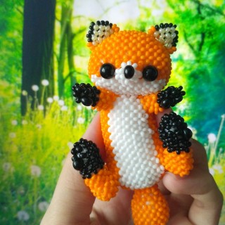 Игрушки из бисера