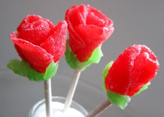 Розы из мармелада