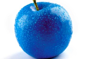 Синие яблоки