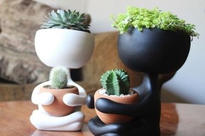 Интересные цветочные горшки