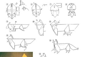 Интересные поделки из бумаги оригами