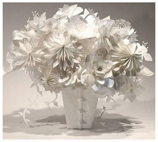 Поделка ваза с цветами