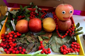 Поделки из природного материала дары осени