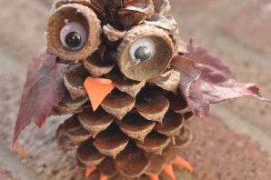 Поделки из природного материала для детей