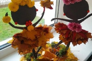 Осенняя фантазия поделки в детский сад