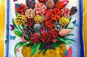 Красивые поделки из природного материала