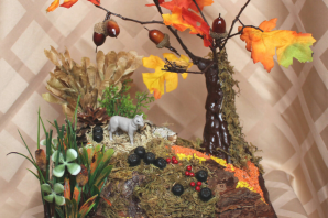 Поделка осенняя из природных материалов