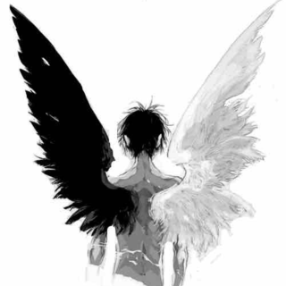 Черный ангел аниме