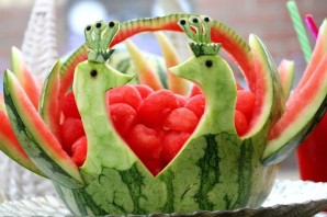 Осенняя поделка из овощей и фруктов