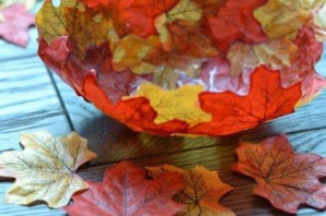 Листья в глицерине для поделок