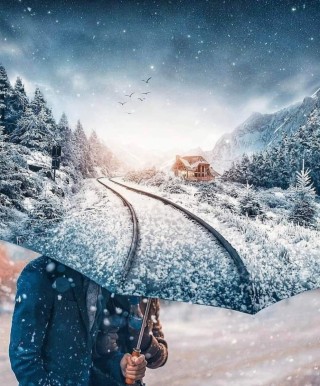 Зимние арты