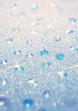 Голубой блестящий фон