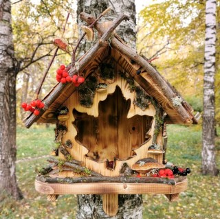 Осенняя поделка скворечник