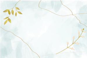 Листья на белом фоне