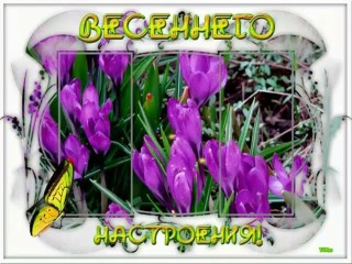 Хорошего весеннего настроения