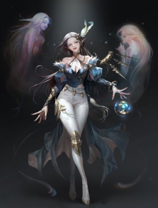 Аниме фэнтези персонажи