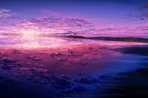 Фиолетовое небо