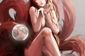 Лиса оборотень кицунэ