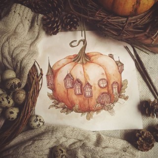 Натюрморт хэллоуин