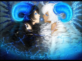 Аниме близнецы демоны