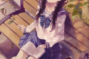 Аниме скамейка