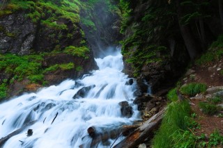 Казачий водопад архыз
