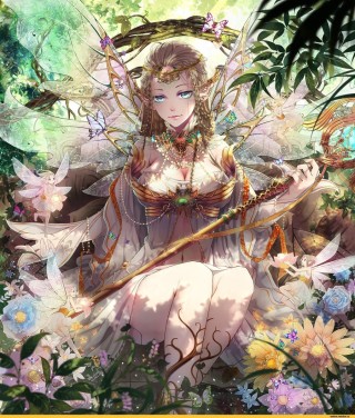 Аниме богиня земли