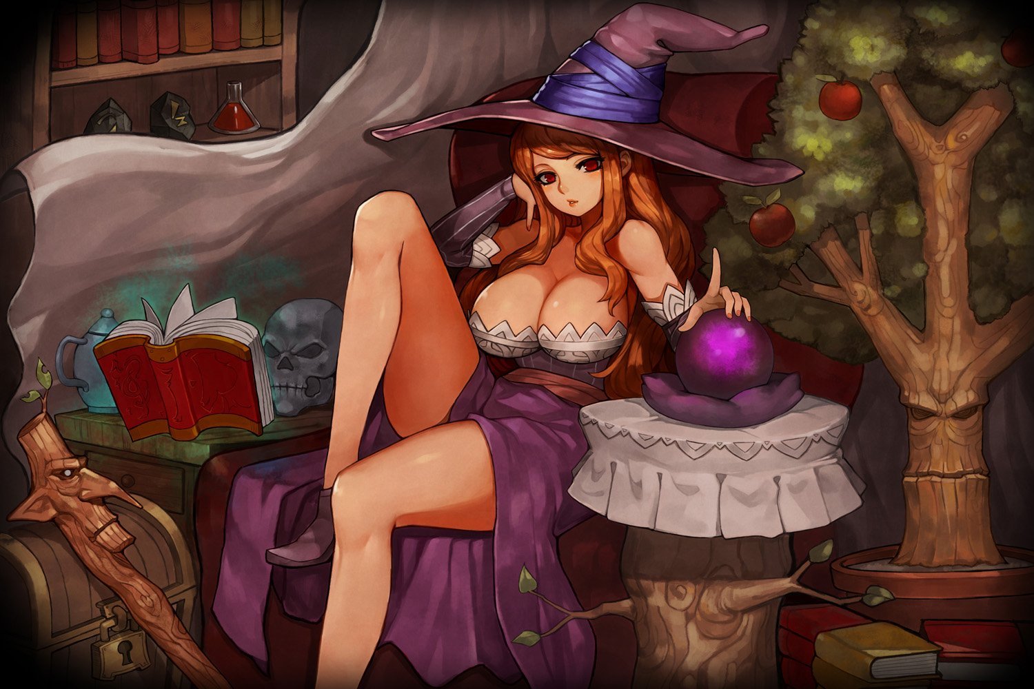 Dragon Crown ведьма Sorceress