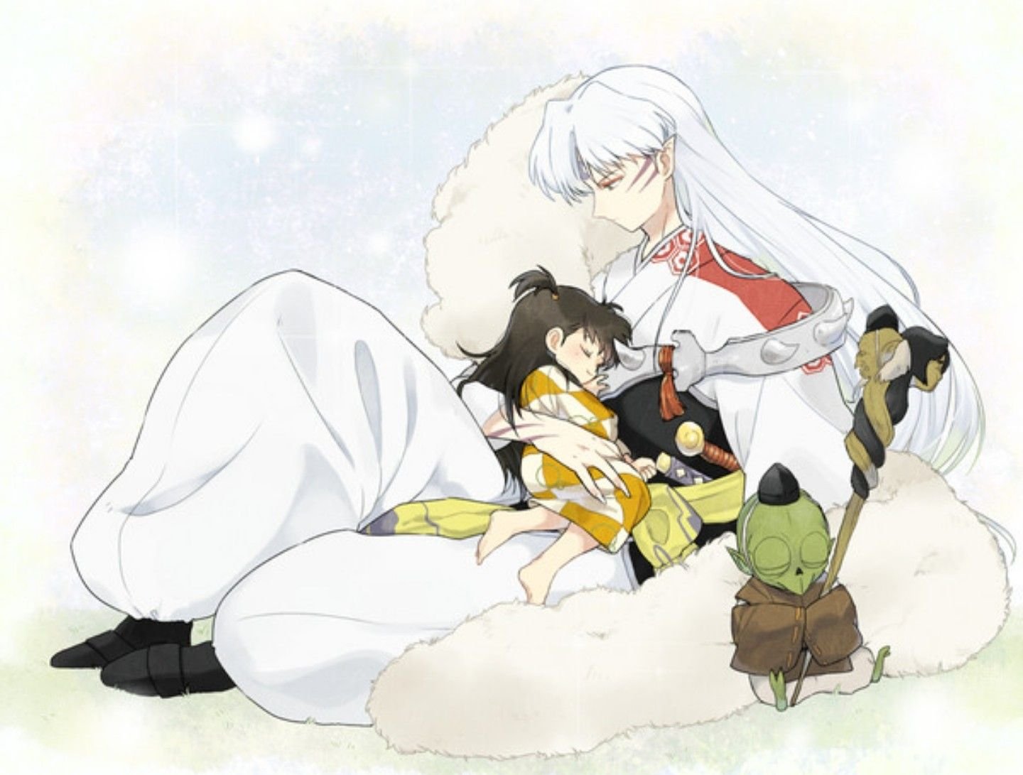 Manga sesshomaru and rin