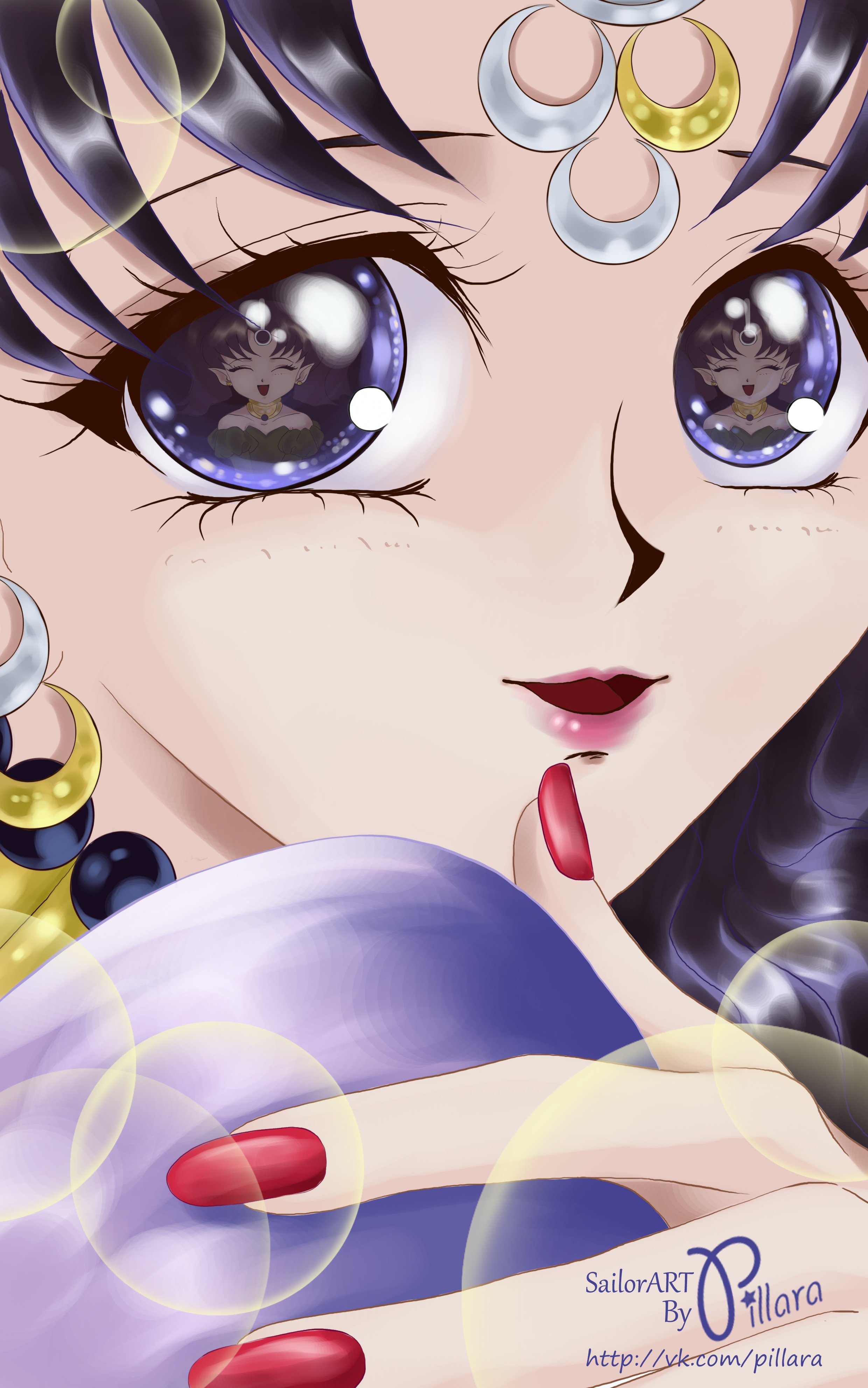 Pillara арт Sailor Moon