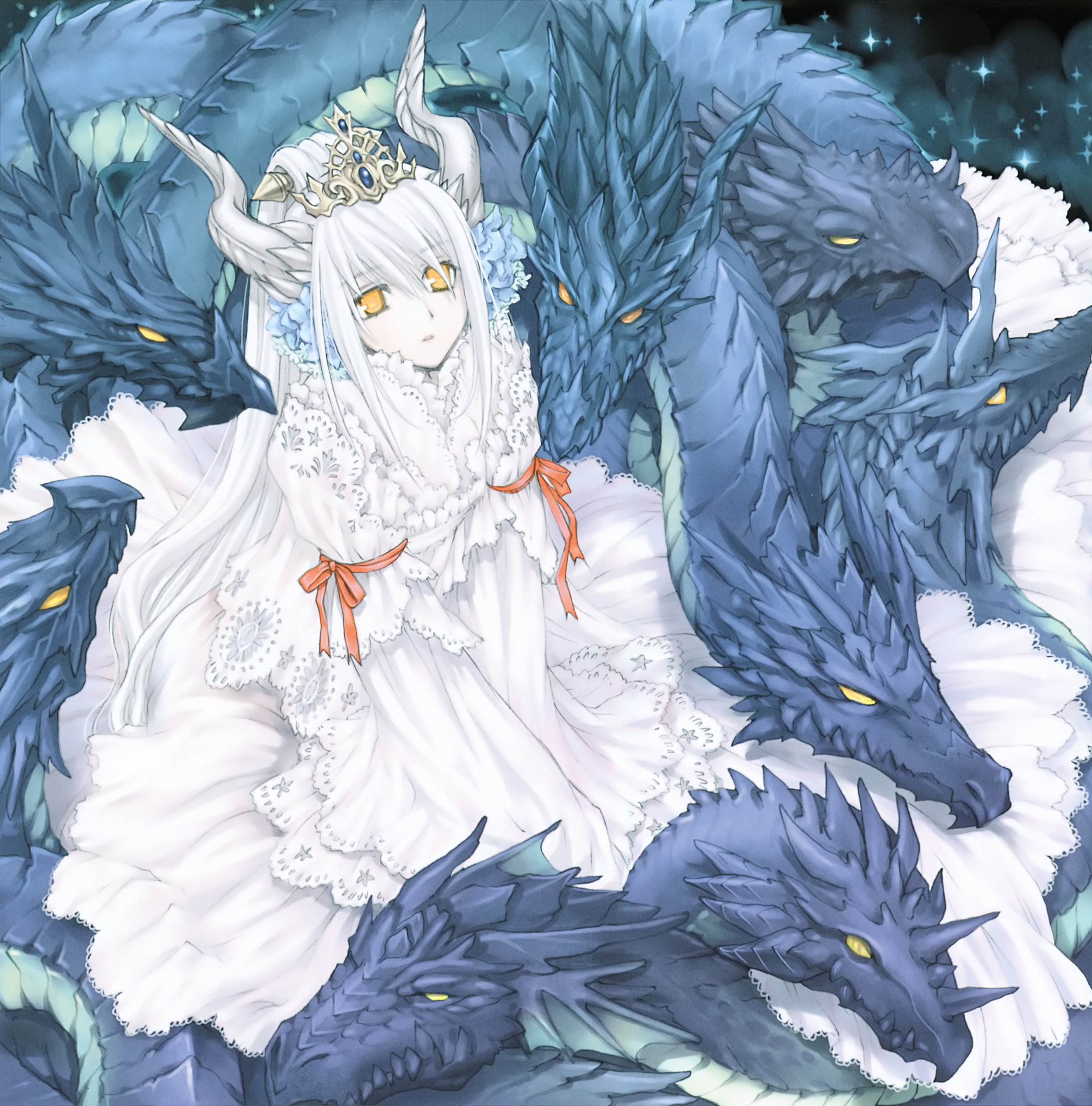 Белый дракон аниме