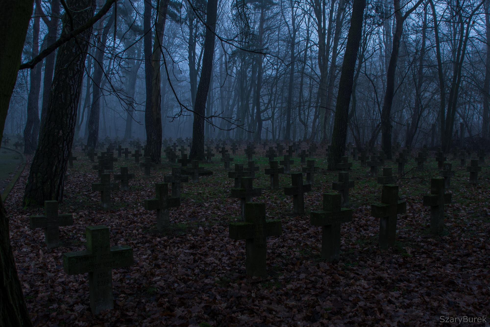 Страшное кладбище