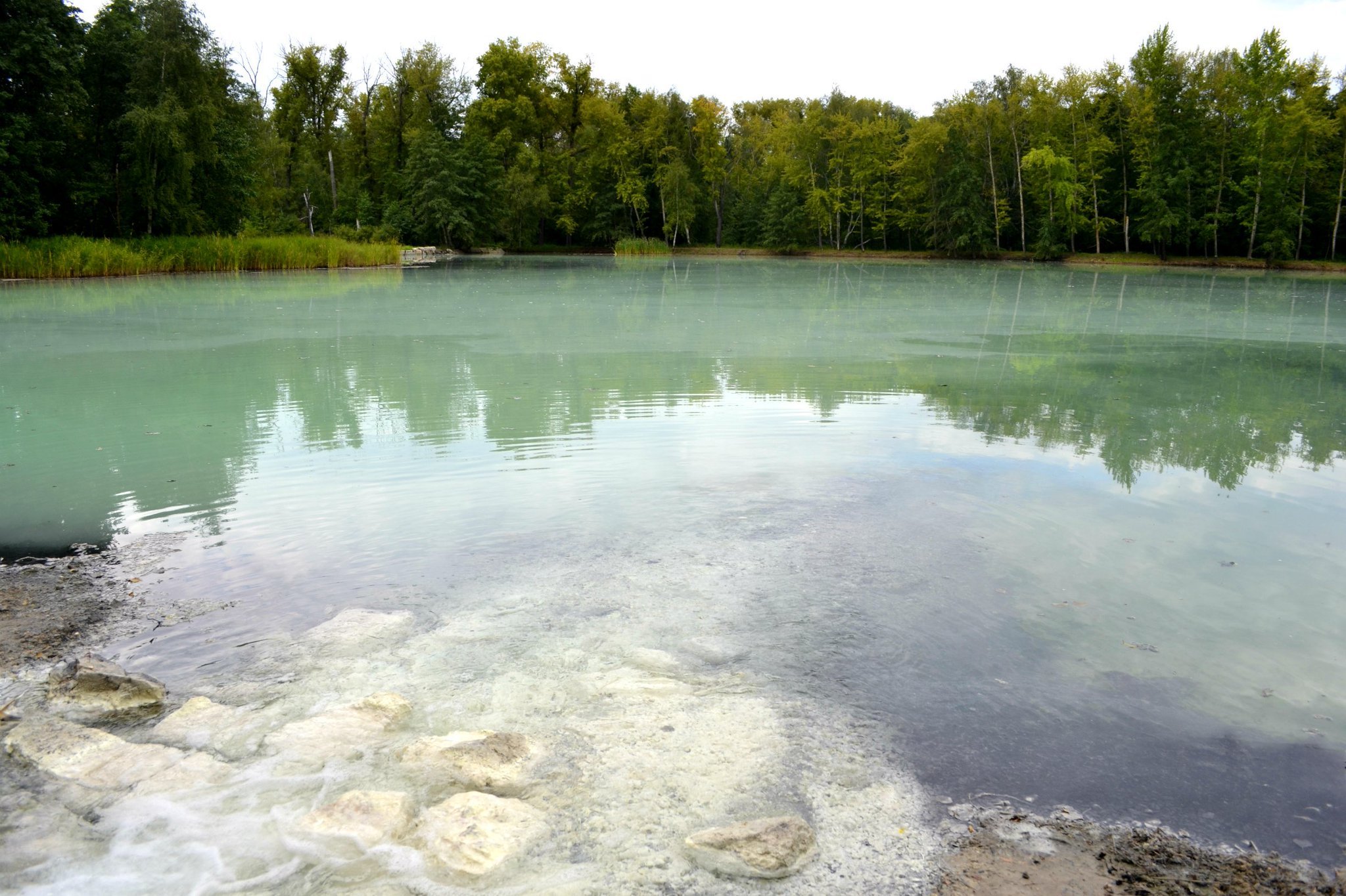 Озеро в минеральных водах