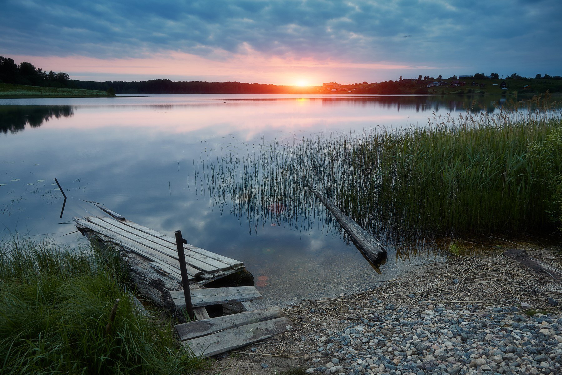 Озеро Колодное Вологодская область