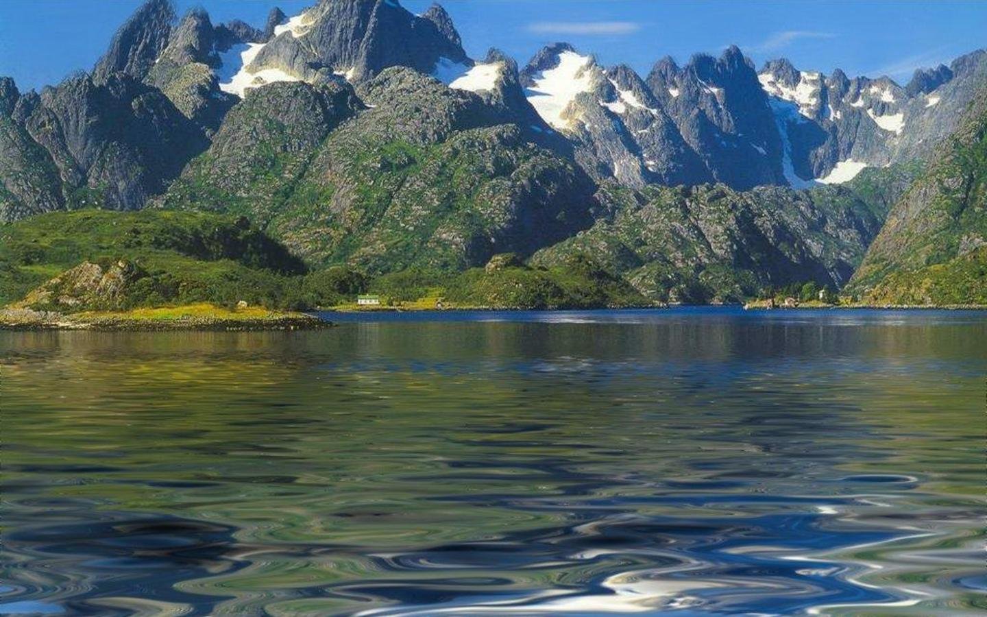 Красота воды в озерах