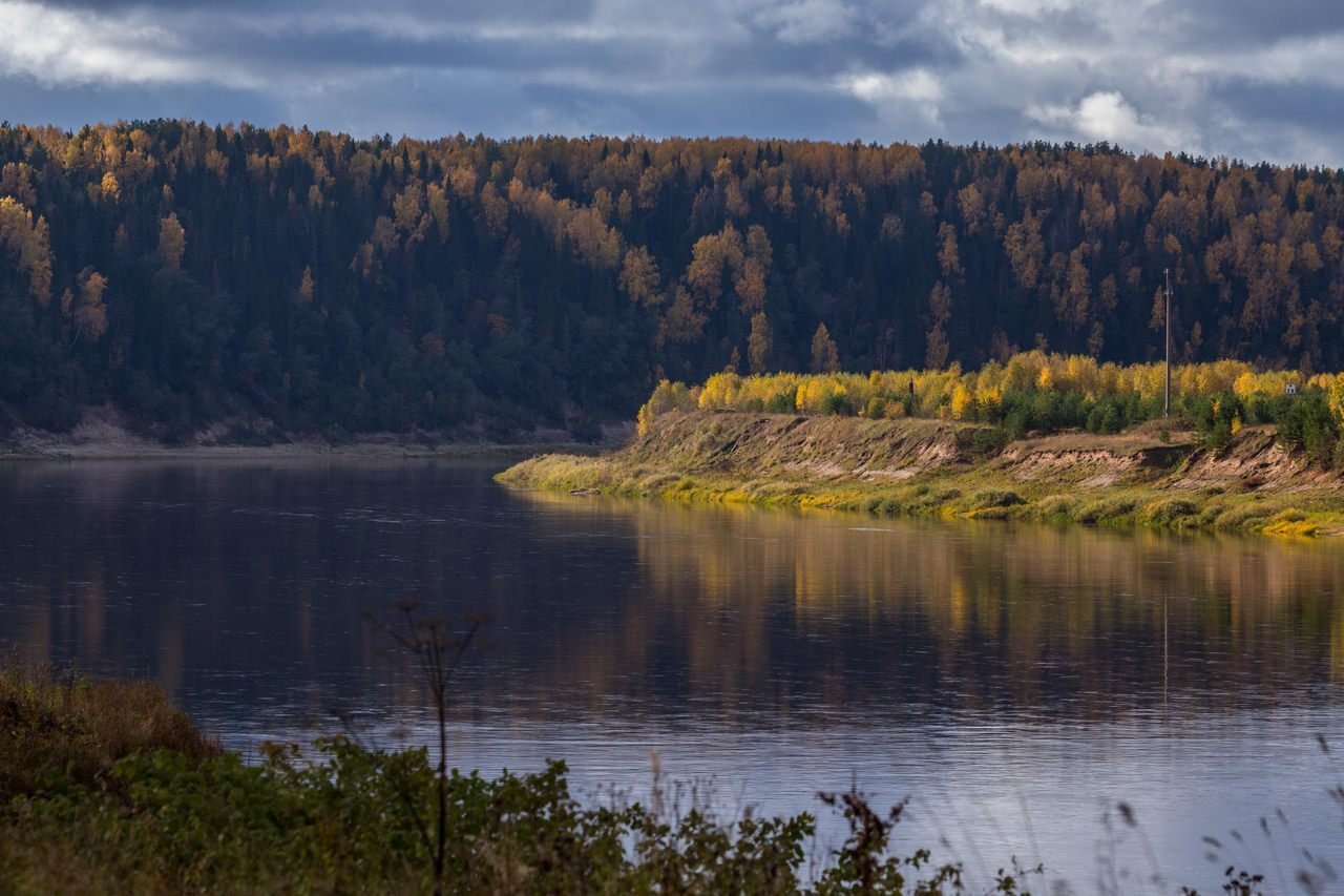 Река сулоннга Вологодская область
