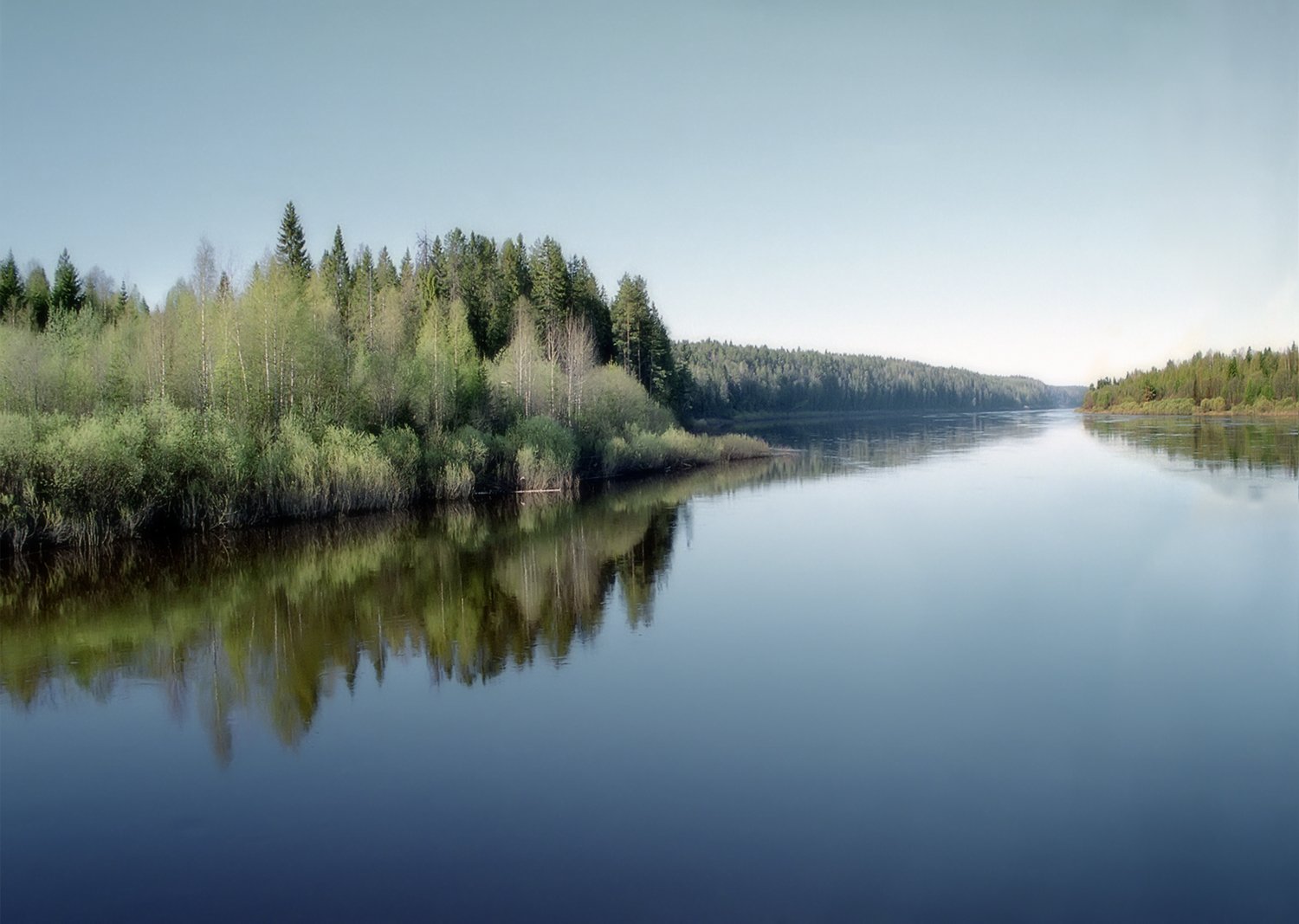 Река Сухона Вологда
