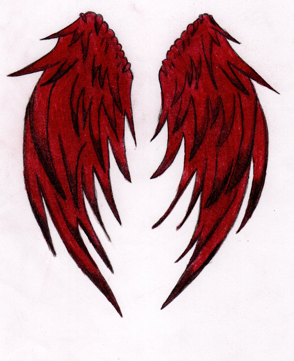 Крылья ангела и демона 