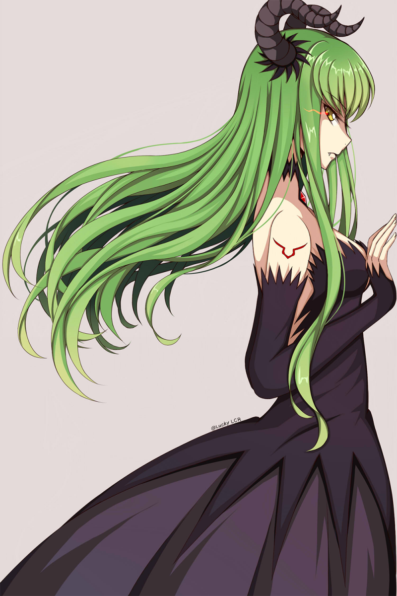 Персонажи с зелеными волосами