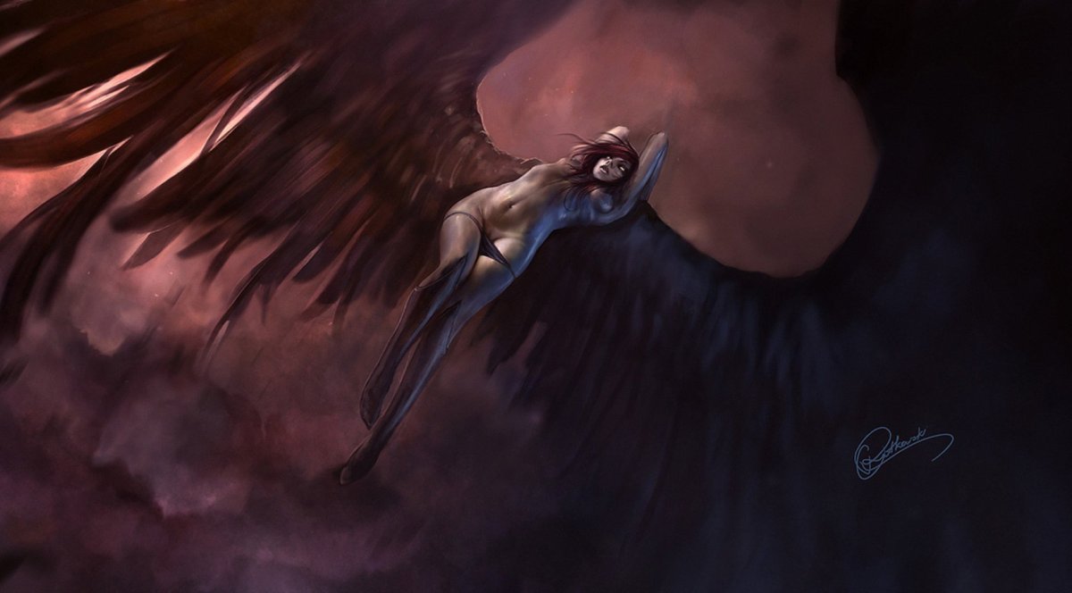 Крылья ангела и демона