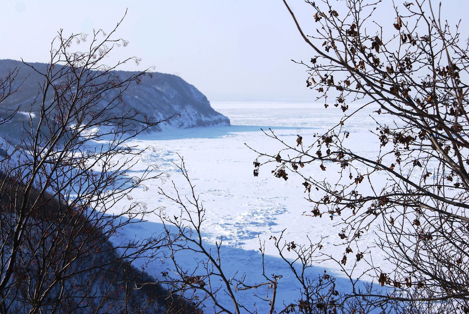 Александровск-Сахалинский море зимой