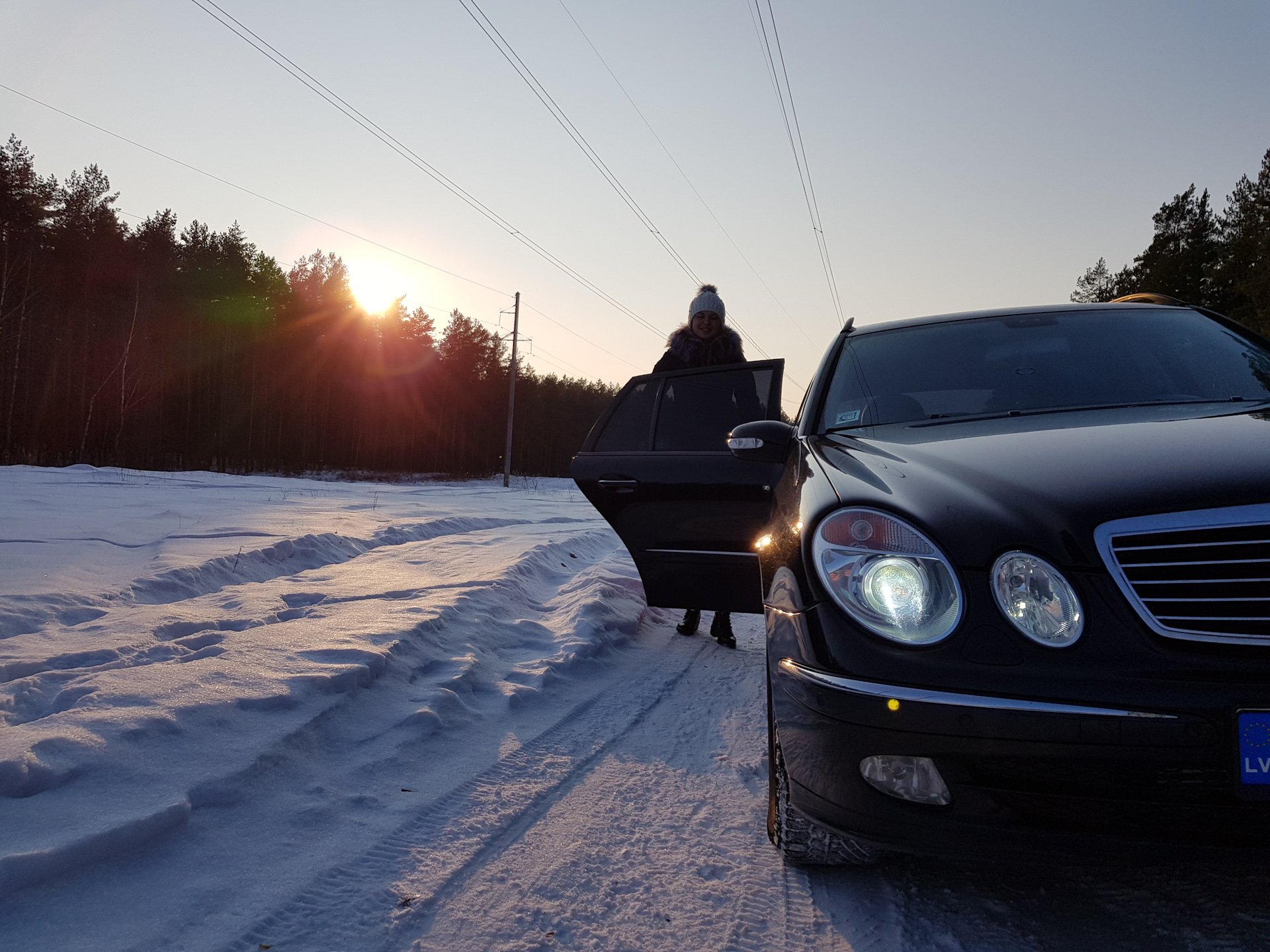 Mercedes Benz Р·РёРјРѕР№