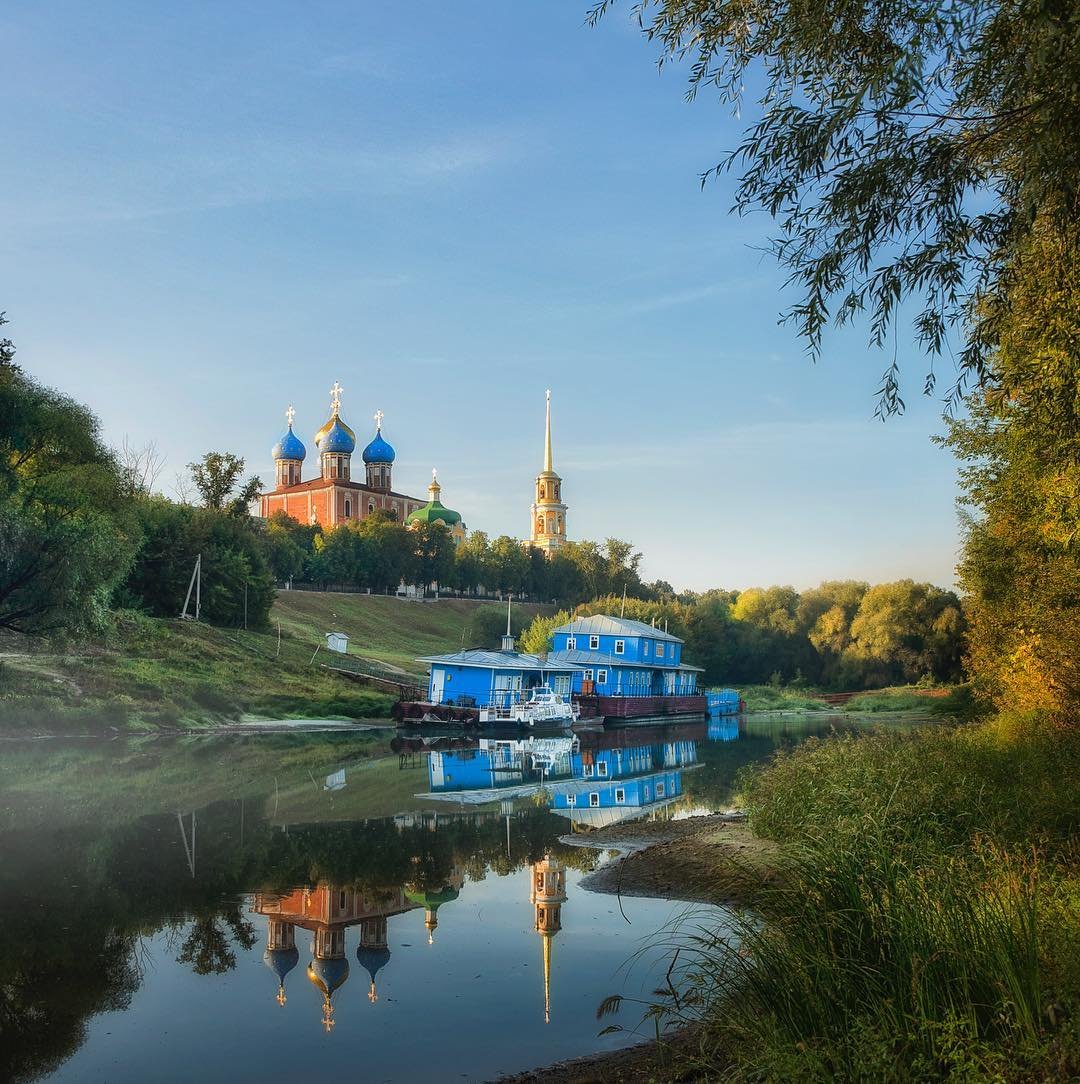 Рязанский Кремль река