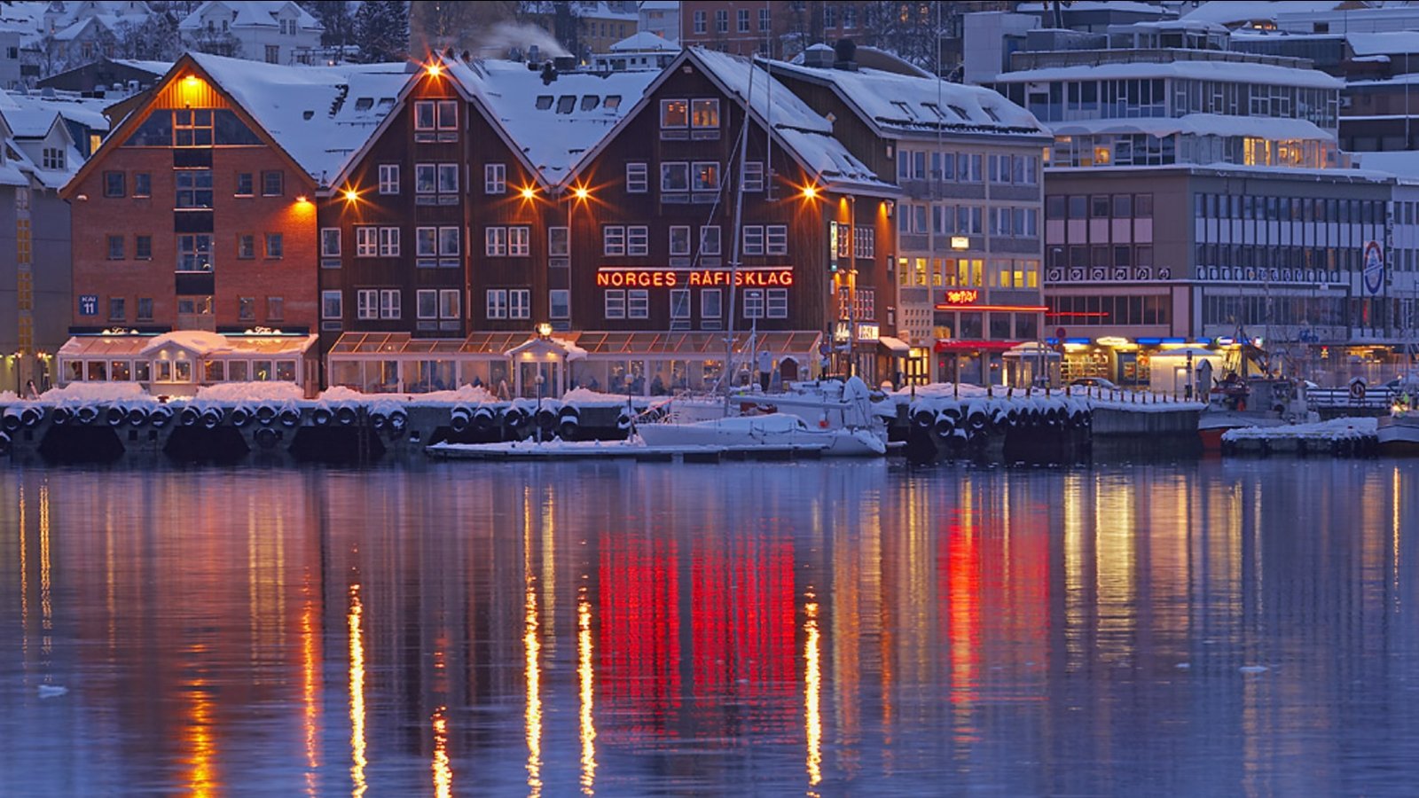 Тромсё Норвегия новый год