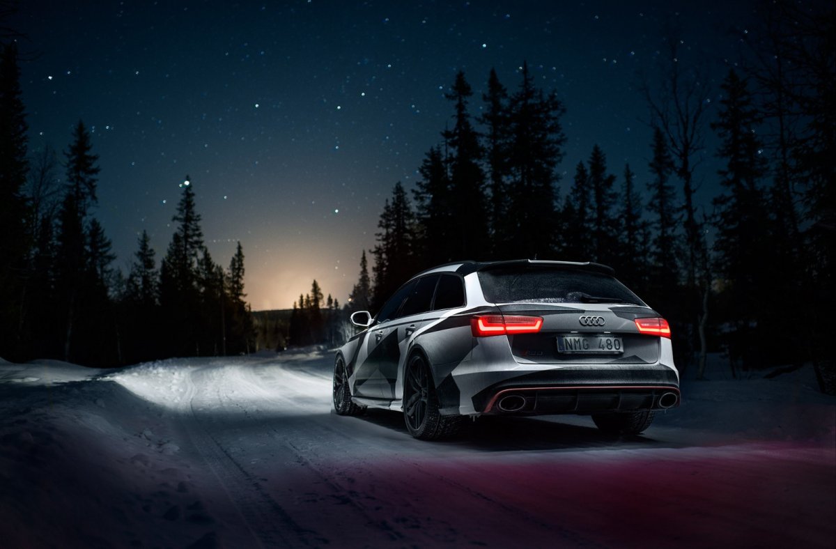 Audi rs6 Winter