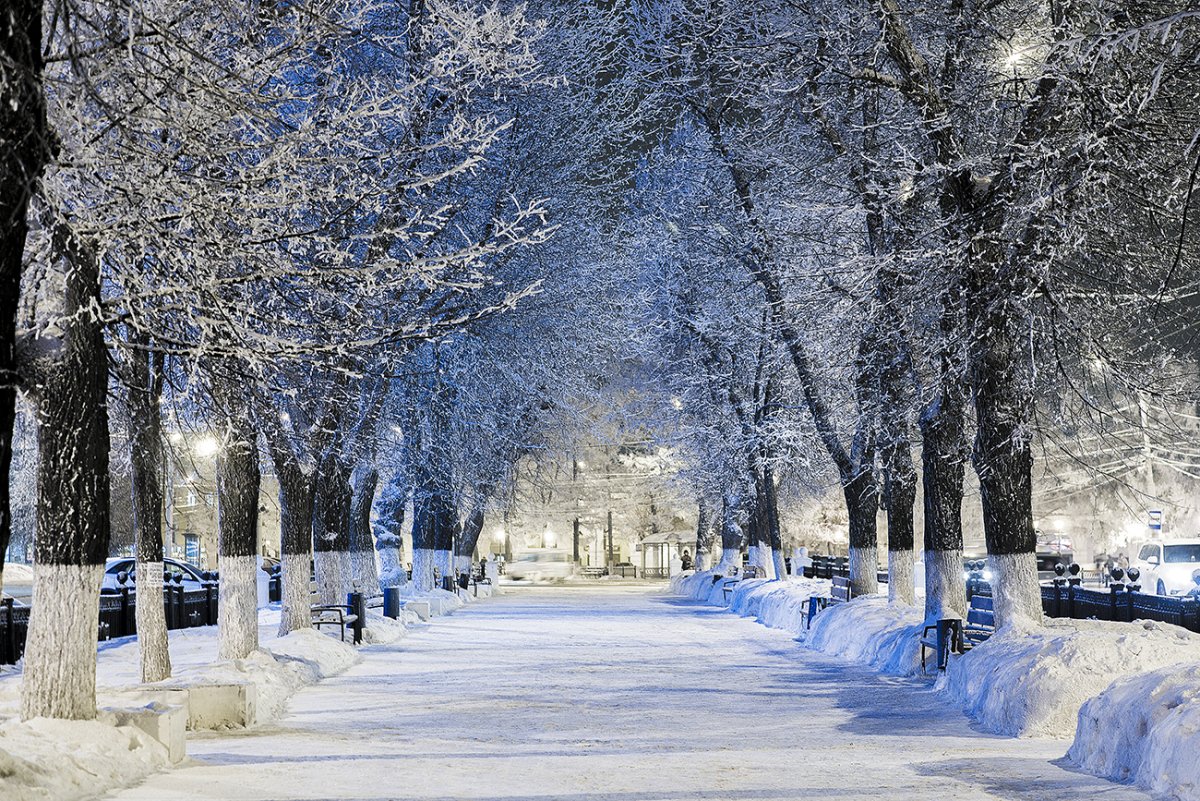 Зимний город Кострома