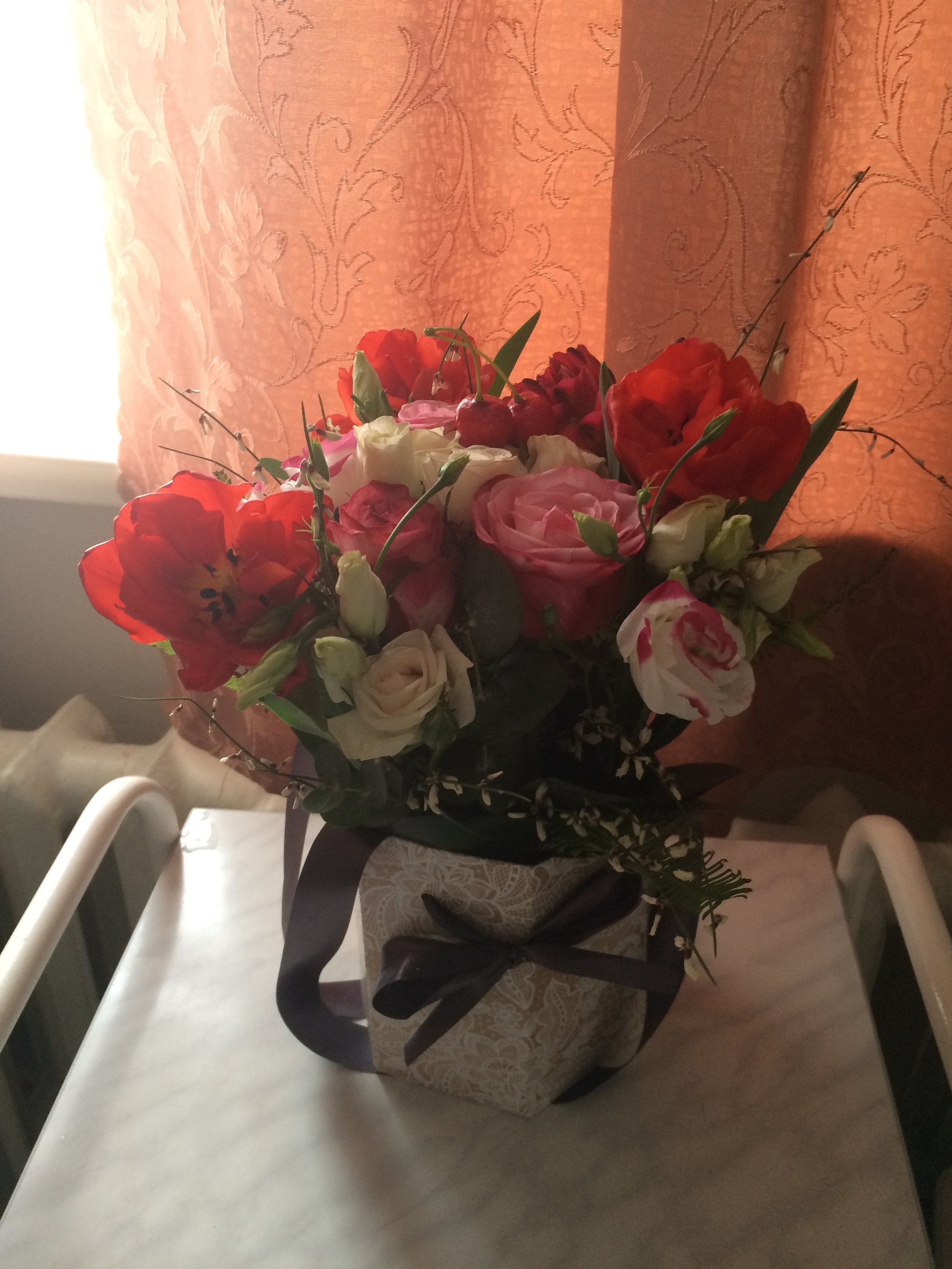 Цветы в букетах в Хабаровске