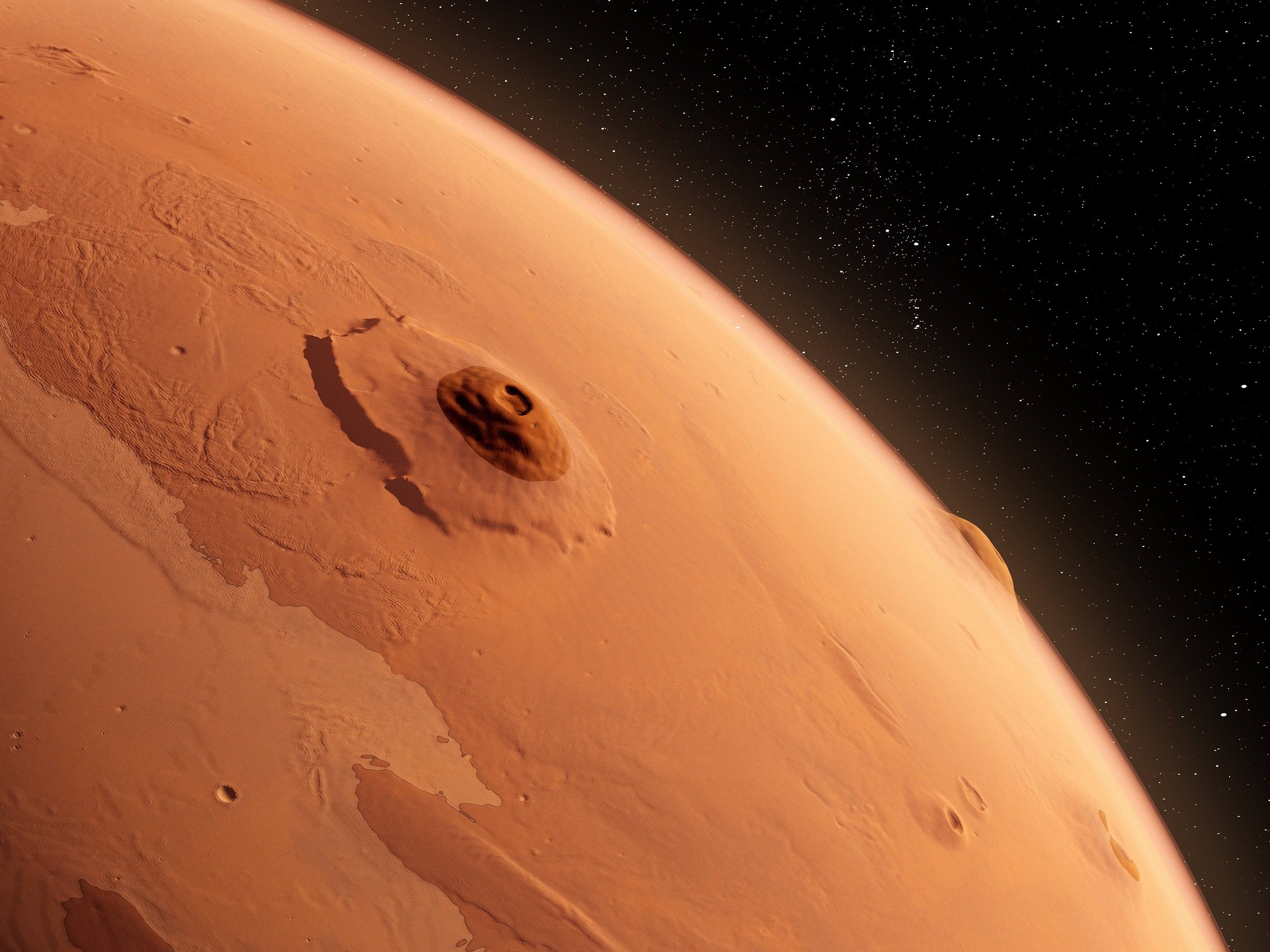 Обои Планета Марс для. Редми 9 вертикальные